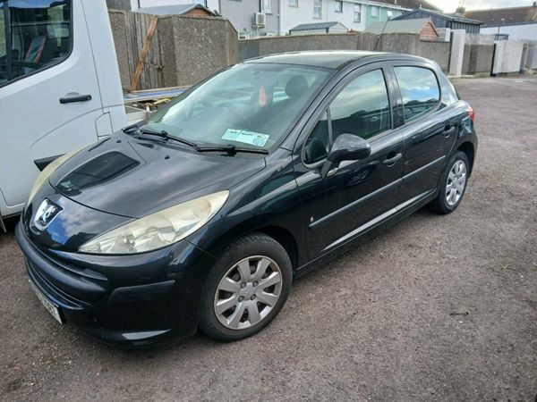 Peugeot 207 Hatchback, Petrol, 2008, Black