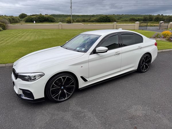 BMW 5-Series Saloon, Diesel, 2018, White