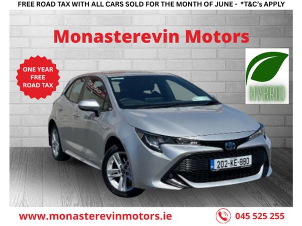 Toyota Corolla Hatchback, Petrol Hybrid, 2020, Grey
