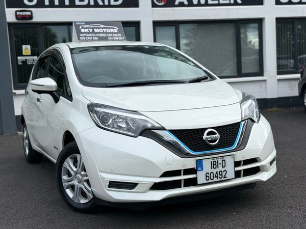 Nissan Note MPV, Petrol Hybrid, 2018, White