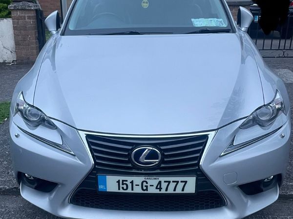 Lexus IS Saloon, Petrol Hybrid, 2015, Silver