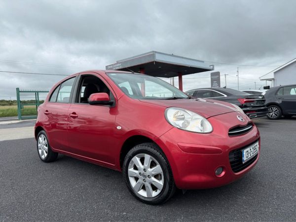 Nissan Micra Hatchback, Petrol, 2013, Red