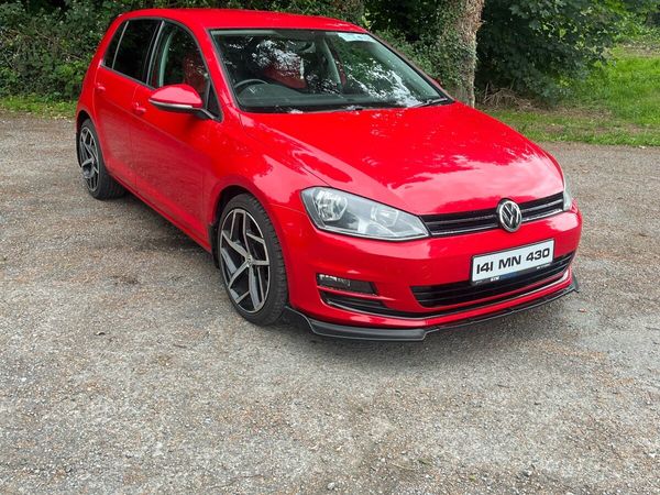Volkswagen Golf Estate, Diesel, 2014, Red