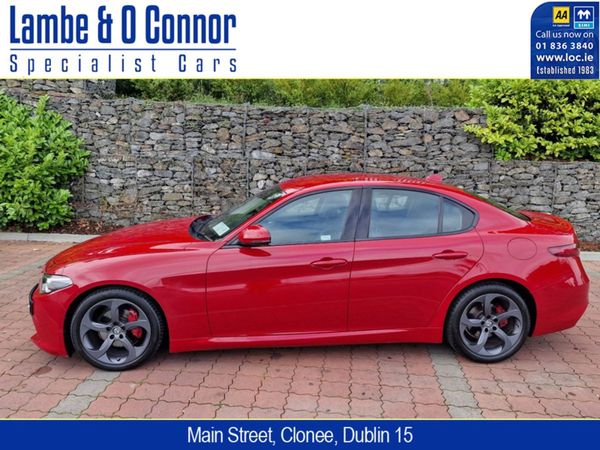 Alfa Romeo Giulia Saloon, Diesel, 2018, Red