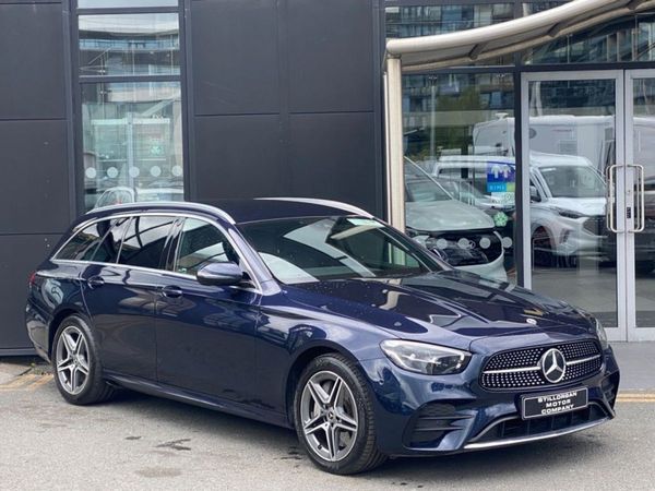 Mercedes-Benz E-Class Estate, Hybrid, 2022, Blue