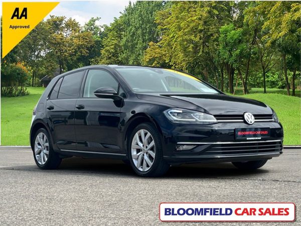 Volkswagen Golf Hatchback, Petrol, 2017, Black