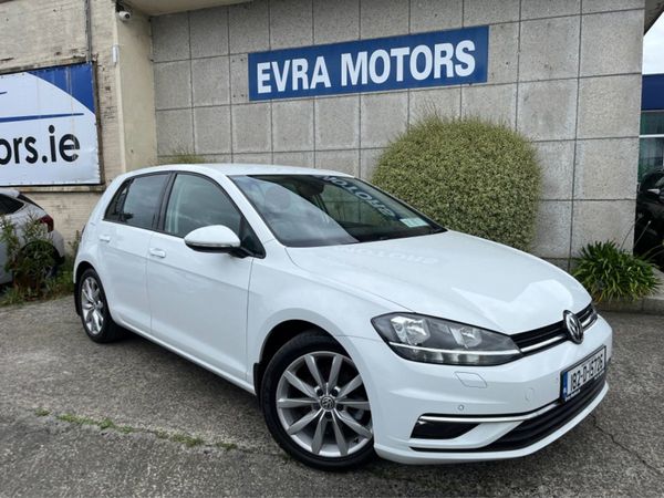 Volkswagen Golf Hatchback, Petrol, 2018, White