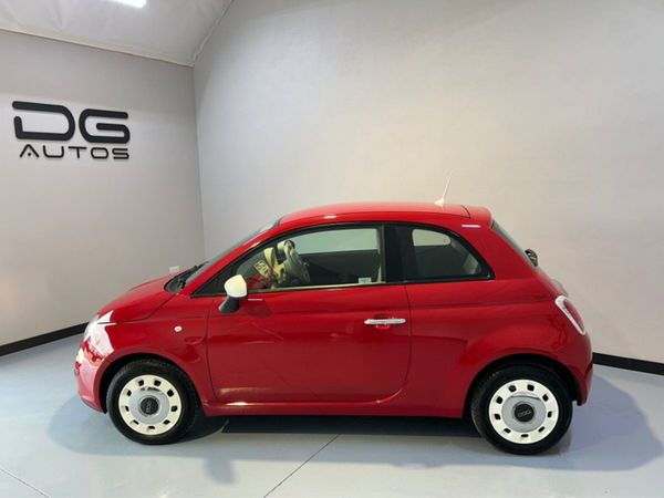 Fiat 500 Hatchback, Petrol, 2013, Red