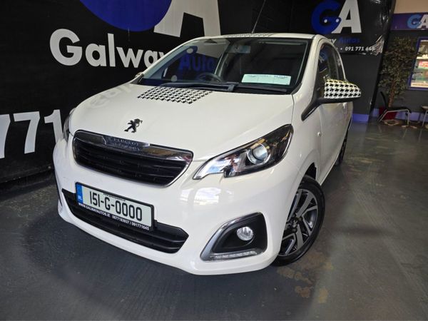 Peugeot 108 Hatchback, Petrol, 2015, White