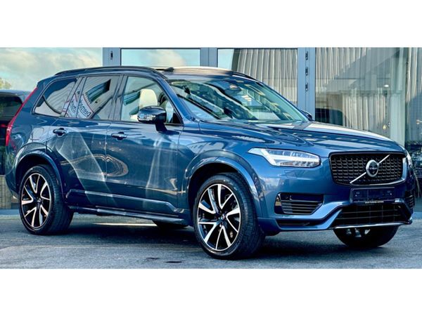 Volvo XC90 Estate, Petrol Plug-in Hybrid, 2023, Blue