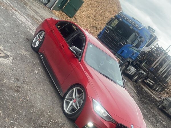 BMW 3-Series Saloon, Diesel, 2013, Red