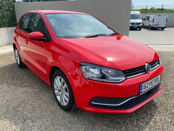 Volkswagen Polo Hatchback, Petrol, 2016, Red