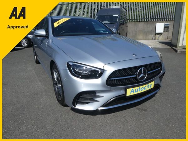 Mercedes-Benz E-Class Saloon, Diesel Plug-in Hybrid, 2022, Silver