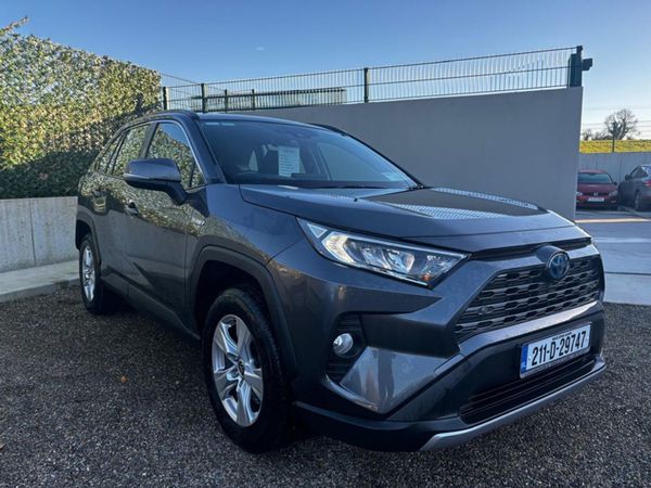 Toyota RAV4 Estate, Petrol Hybrid, 2021, Grey