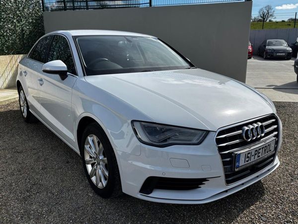 Audi A3 Saloon, Petrol, 2015, White