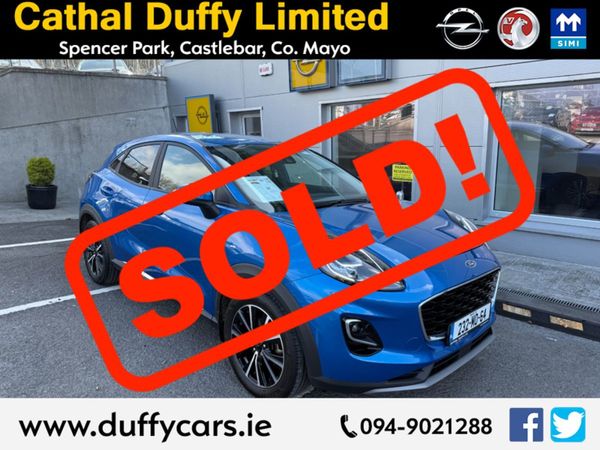 Ford Puma MPV, Petrol, 2023, Blue