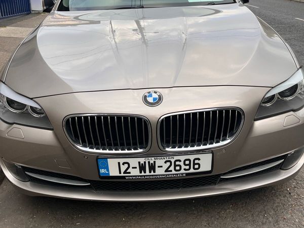 BMW 5-Series Saloon, Diesel, 2012, Silver