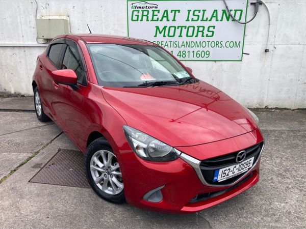 Mazda Demio Hatchback, Petrol, 2015, Red