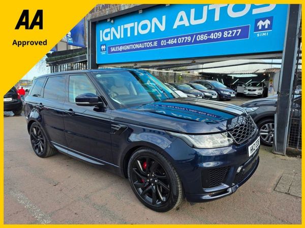 Land Rover Range Rover Sport Estate, Hybrid, 2019, Blue
