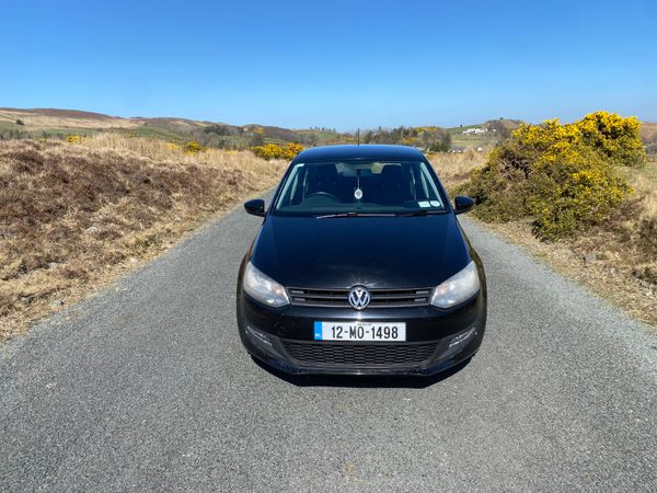 Volkswagen Polo Hatchback, Diesel, 2012, Black