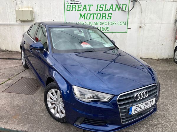 Audi A3 Saloon, Petrol, 2016, Blue