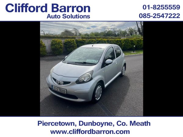 Toyota Aygo Hatchback, Petrol, 2007, Silver