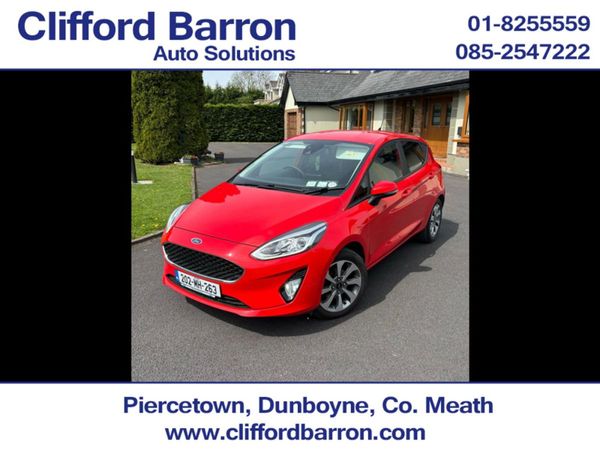 Ford Fiesta Hatchback, Petrol, 2020, Red