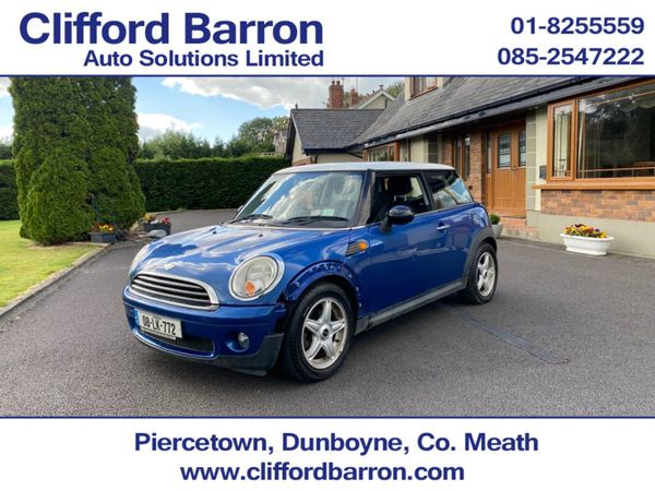 Mini One Hatchback, Petrol, 2008, Blue