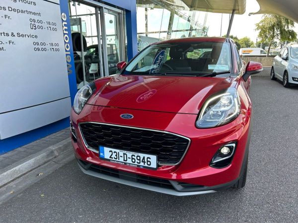 Ford Puma MPV, Petrol Hybrid, 2023, Red