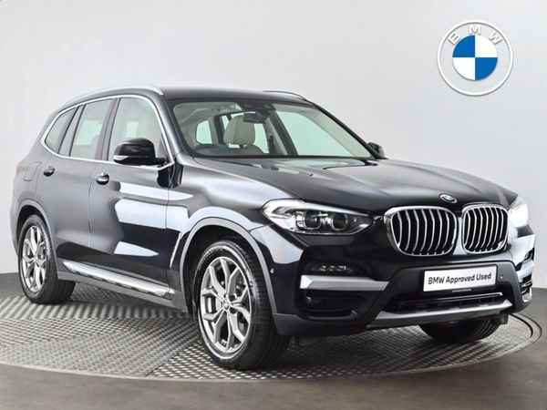 BMW X3 SUV, Petrol Plug-in Hybrid, 2021, Black