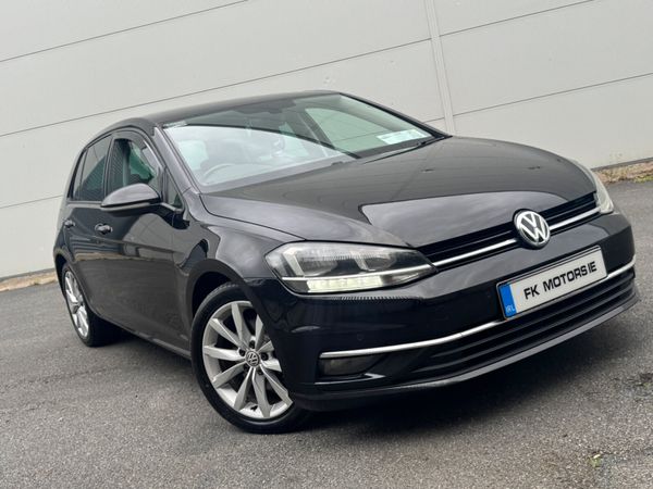 Volkswagen Golf Hatchback, Diesel, 2019, Black