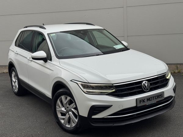Volkswagen Tiguan SUV, Diesel, 2021, White