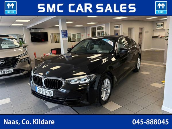 BMW 5-Series Saloon, Diesel, 2021, Black