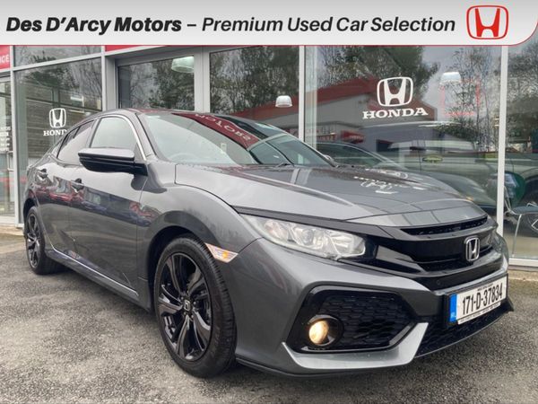 Honda Civic Hatchback, Petrol, 2017, Grey