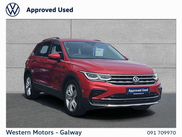 Volkswagen Tiguan SUV, Diesel, 2023, Red