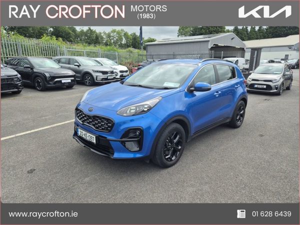 Kia Sportage SUV, Diesel Hybrid, 2021, Blue