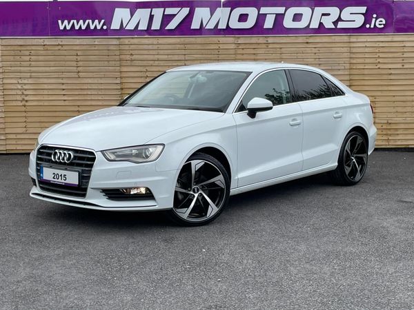 Audi A3 Saloon, Petrol, 2015, White