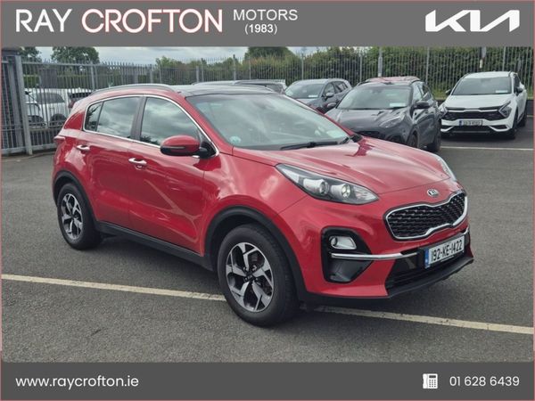 Kia Sportage SUV, Diesel, 2019, Red