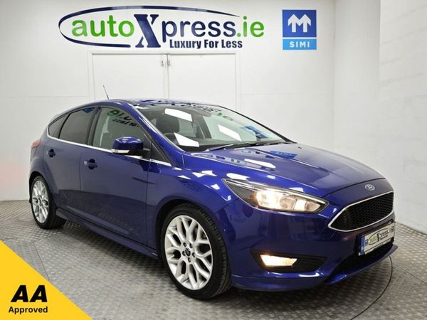 Ford Focus Hatchback, Petrol, 2016, Blue