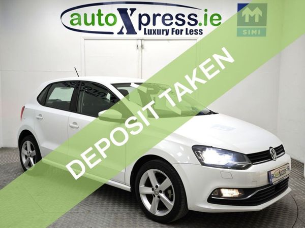Volkswagen Polo Hatchback, Petrol, 2016, White