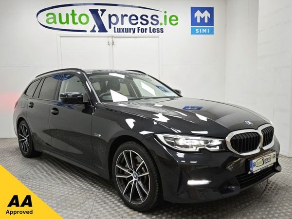 BMW 3-Series Estate, Hybrid, 2021, Black