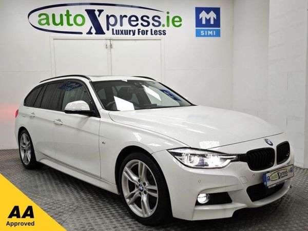 BMW 3-Series Estate, Petrol, 2018, White