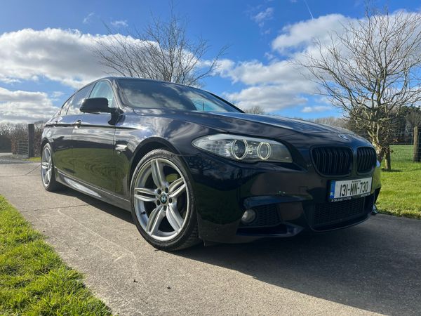 BMW 5-Series Saloon, Diesel, 2013, Black