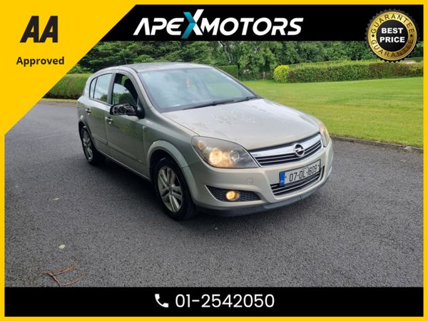 Opel Astra Hatchback, Petrol, 2007, Yellow