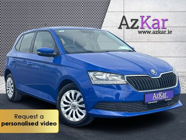 Skoda Fabia Hatchback, Petrol, 2021, Blue