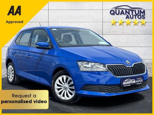 Skoda Fabia Hatchback, Petrol, 2021, Blue