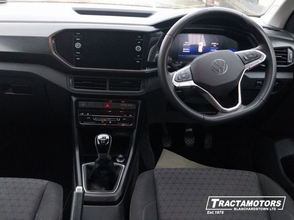 Volkswagen T-Cross SUV, Petrol, 2023, Silver