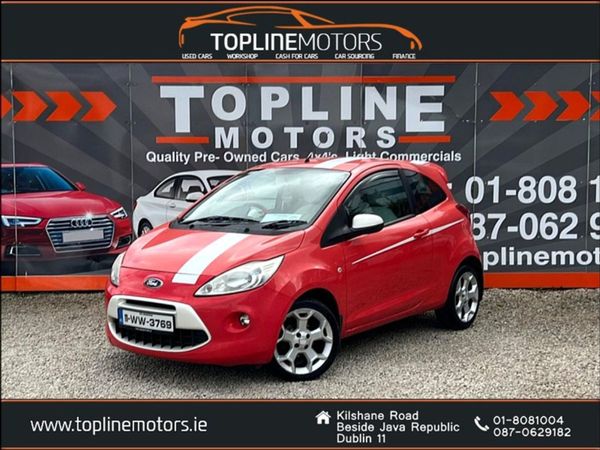 Ford KA Hatchback, Petrol, 2011, Red