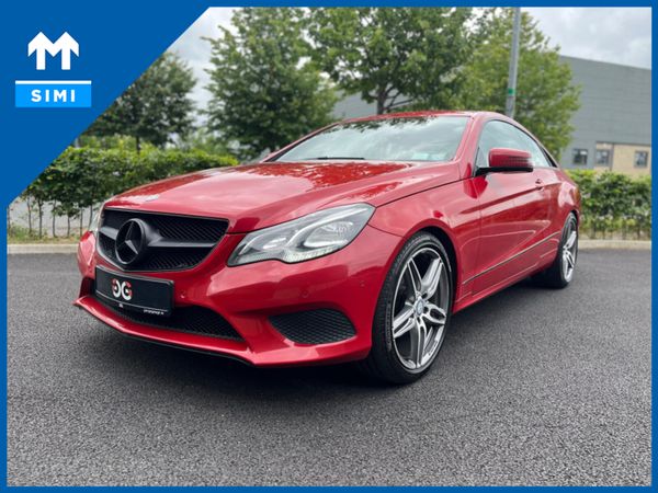Mercedes-Benz E-Class Coupe, Diesel, 2013, Red