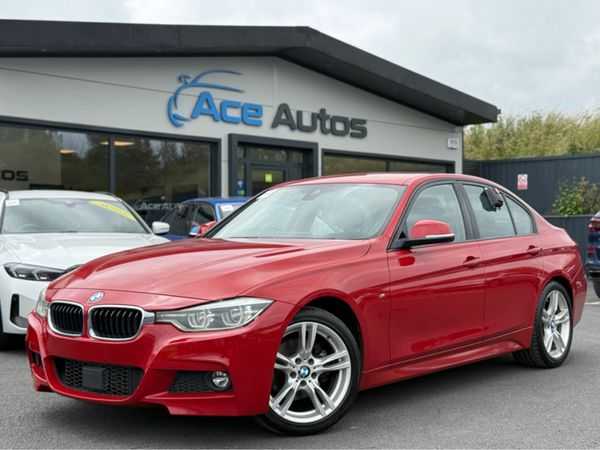 BMW 3-Series Saloon, Diesel, 2017, Red